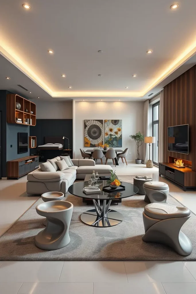 64 Unusual Designer Living Rooms That Redefine Modern Interiors