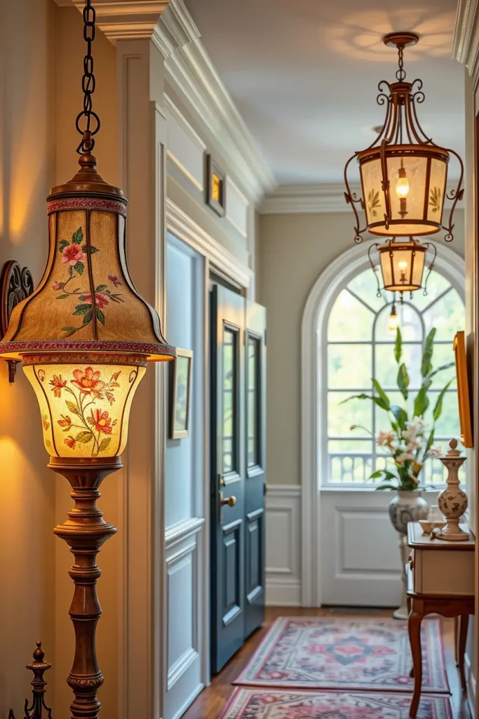 Hand-Painted Accents In The Entryway: 63 Creative Ideas For Personalized First Impressions
