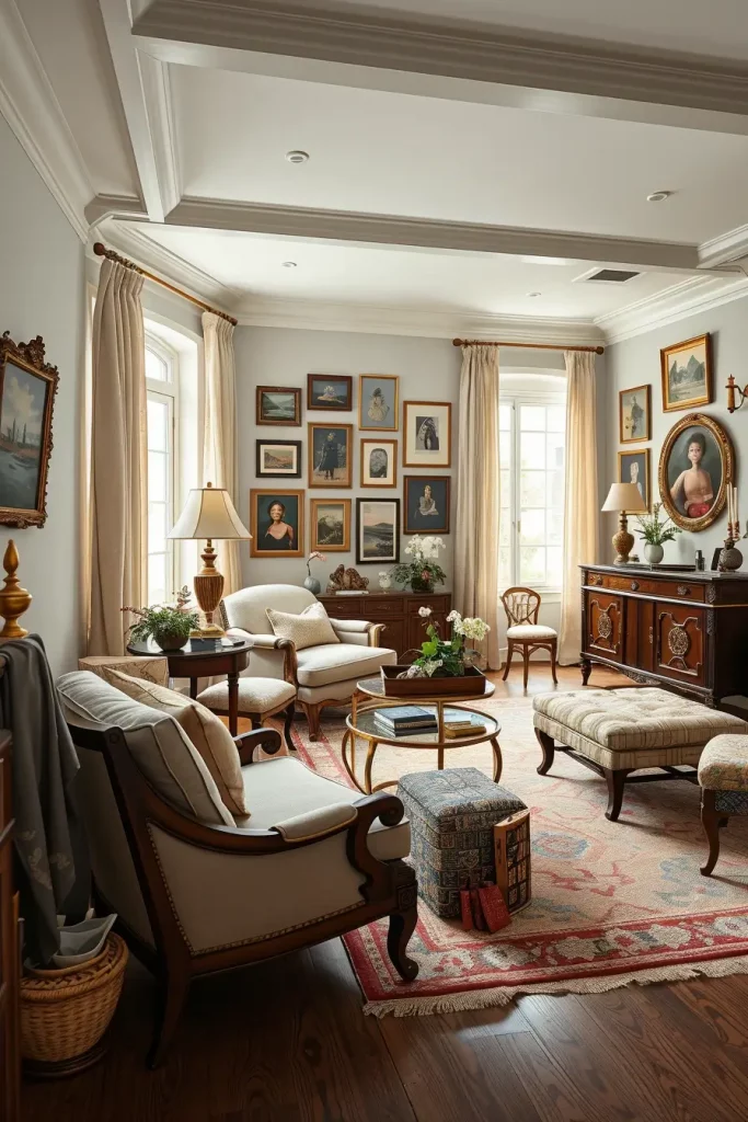 62 Living Room Ideas with Vintage Charm to Inspire Your Timeless Interior