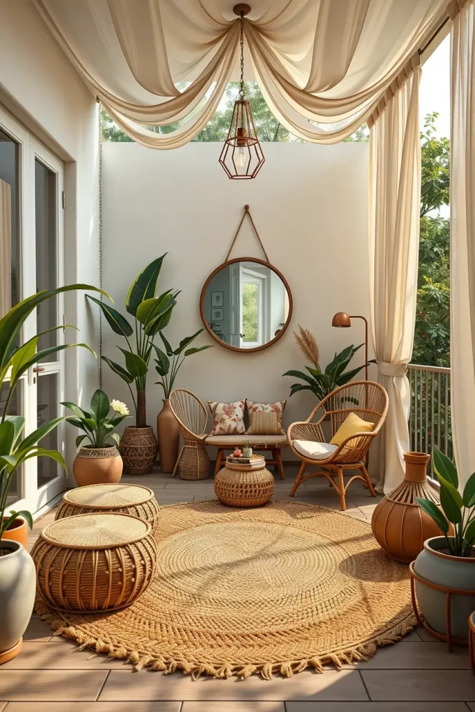 61 Bohemian Balcony Decor Ideas to Transform Your Outdoor Space into a Relaxing Oasis