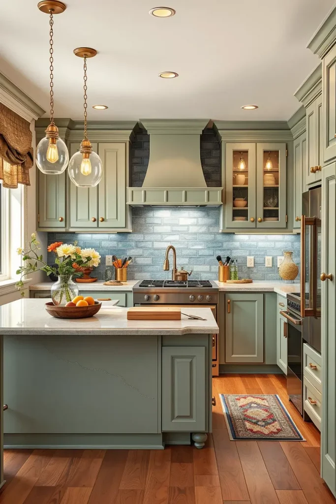61 Stunning Sage and Blue Kitchen Ideas for a Stylish Home