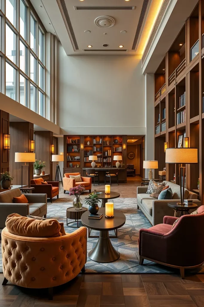 59 Sophisticated Lobby Designs That Define Modern Elegance