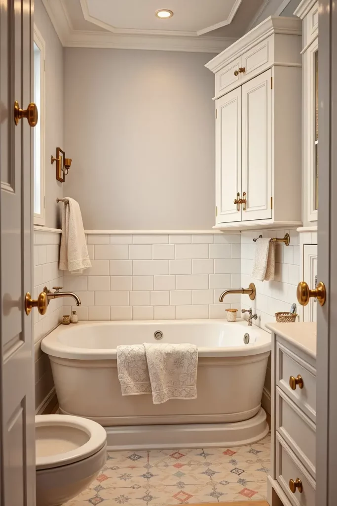 59 Classic Small Bathroom Ideas That Combine Timeless Elegance and Smart Design