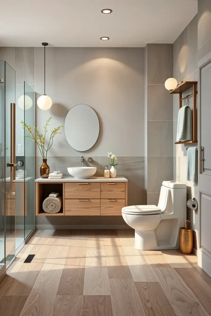 60 Wood Tile Bathroom Ideas for a Modern and Natural Look