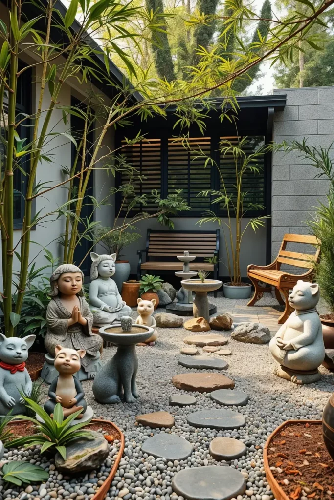 63 Backyard Garden Figurine Inspirations to Transform Your Outdoor Space