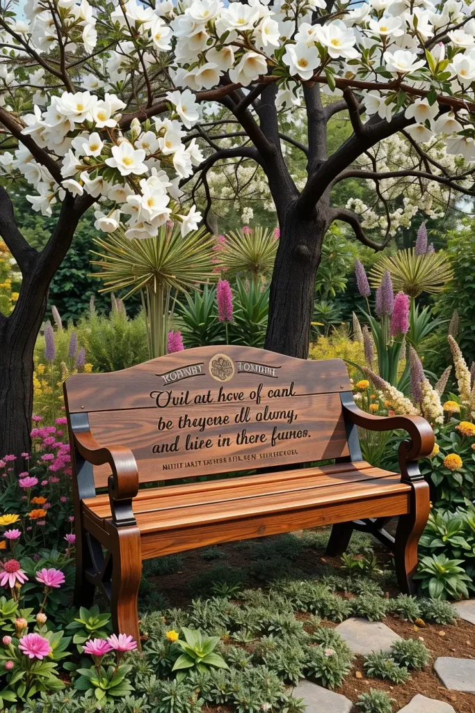 63 Elegant Garden Bench Ideas to Elevate Your Outdoor Space with Style