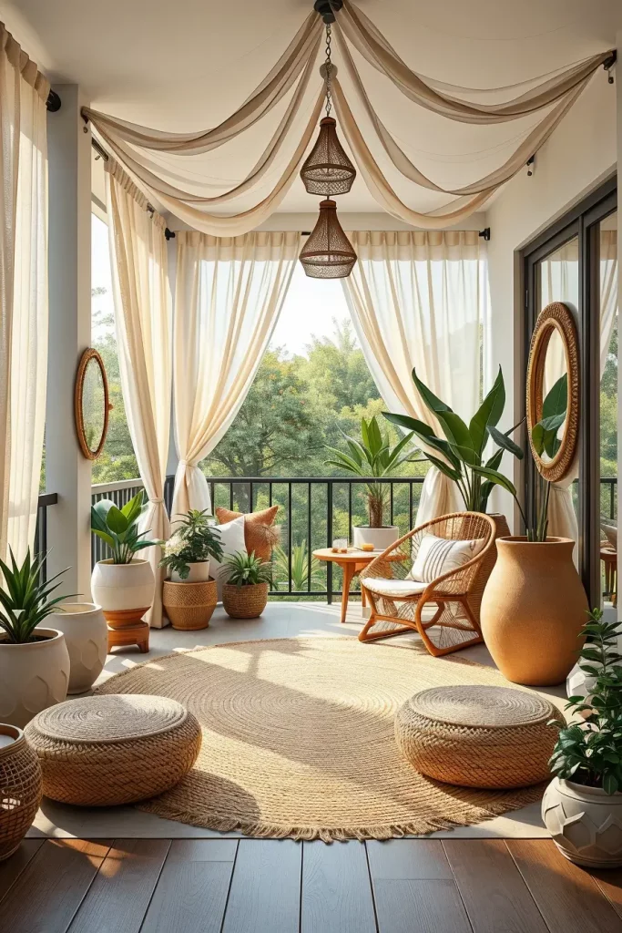 61 Bohemian Balcony Decor Ideas to Transform Your Outdoor Space into a Relaxing Oasis