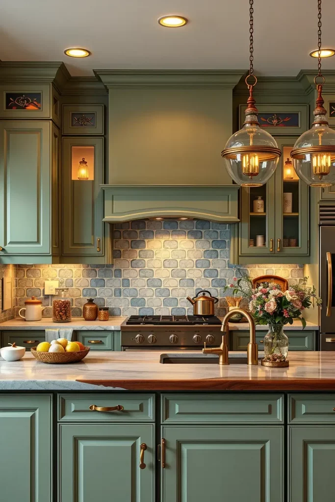 61 Stunning Sage and Blue Kitchen Ideas for a Stylish Home