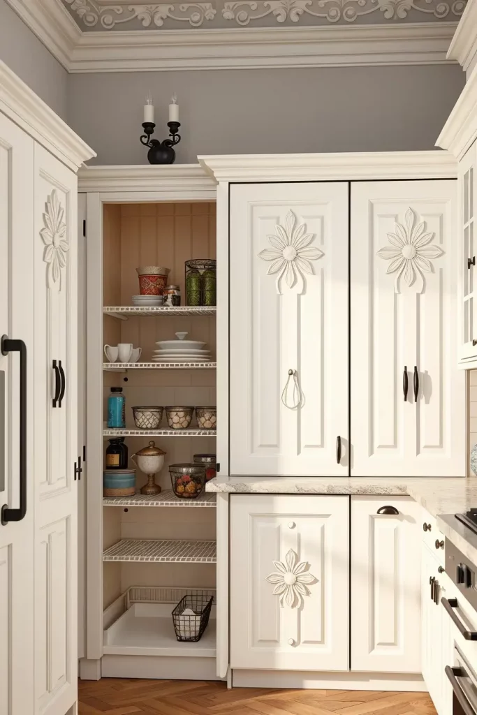 62 Pantry Ideas with Cabinets to Maximize Style and Storage