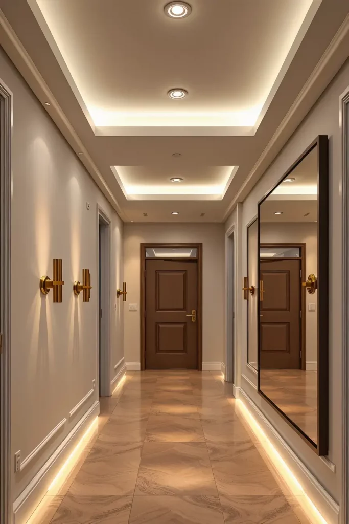 59 Modern Hallway Designs That Transform Transitional Spaces into Stylish Statements