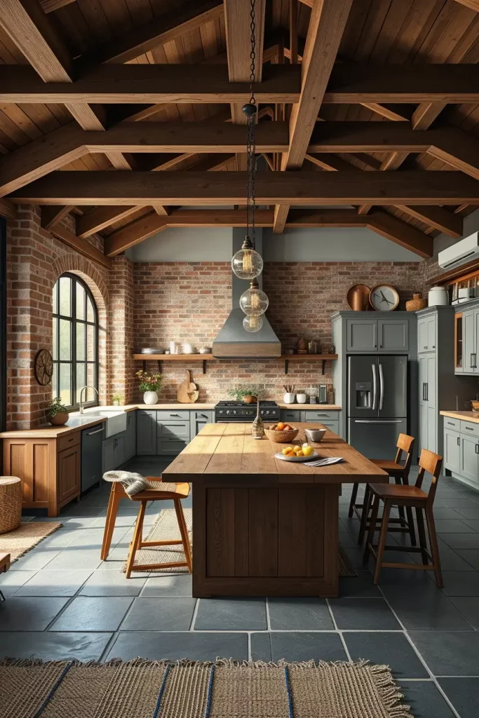 62 Modern Rustic Kitchen Ideas That Blend Charm and Functionality