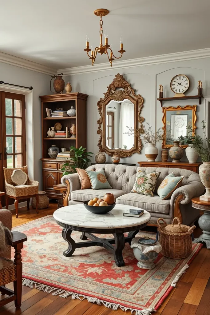 62 Living Room Ideas with Vintage Charm to Inspire Your Timeless Interior
