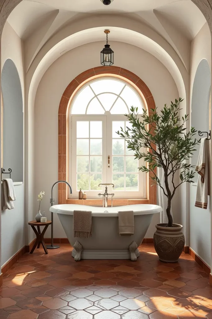 60 Mediterranean Bathroom Ideas to Create a Serene Coastal Oasis