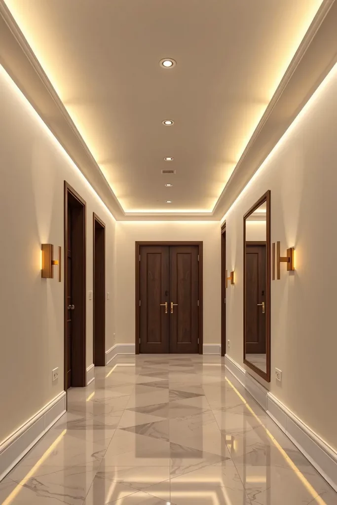 59 Modern Hallway Designs That Transform Transitional Spaces into Stylish Statements