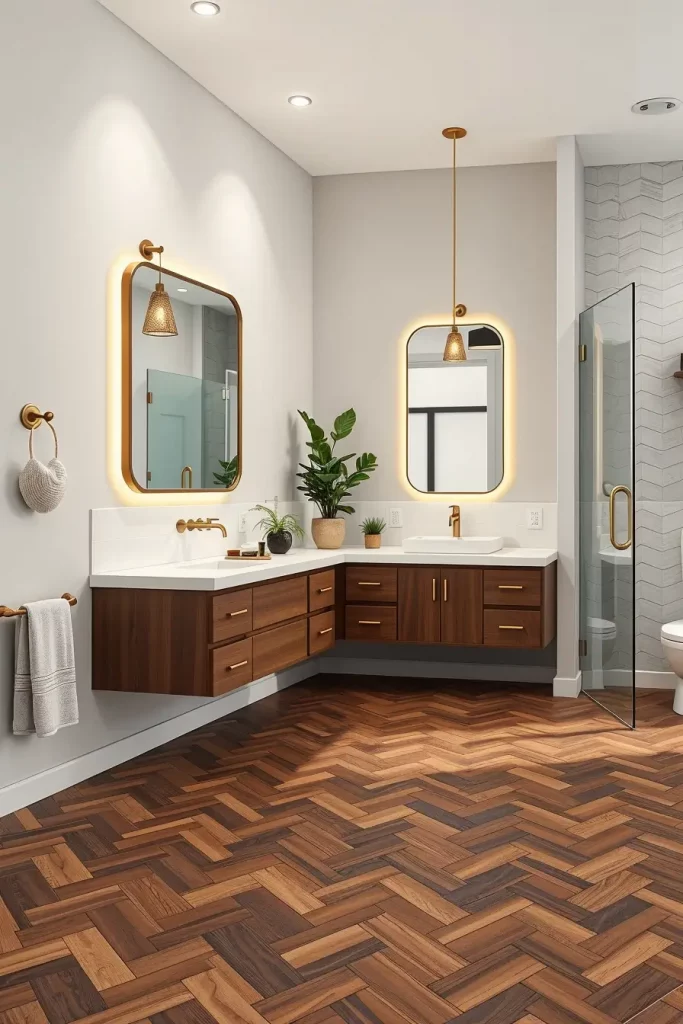 60 Wood Tile Bathroom Ideas for a Modern and Natural Look