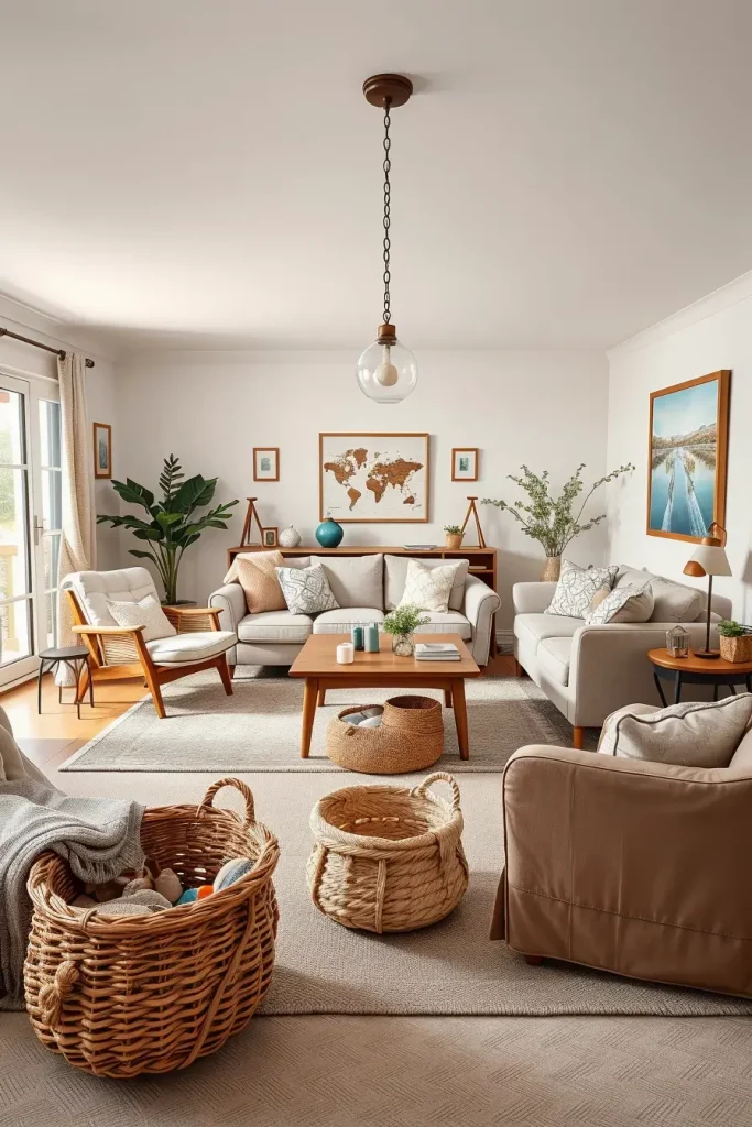 58 Furniture Ideas for the Family Room That Combine Comfort and Style