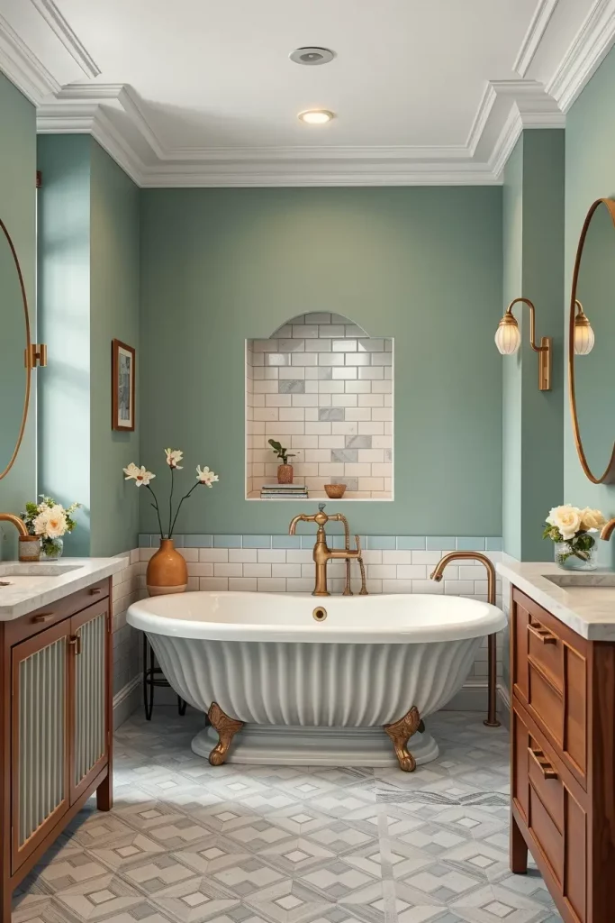 61 Sage and Blue Bathroom Ideas for a Calm and Stylish Space