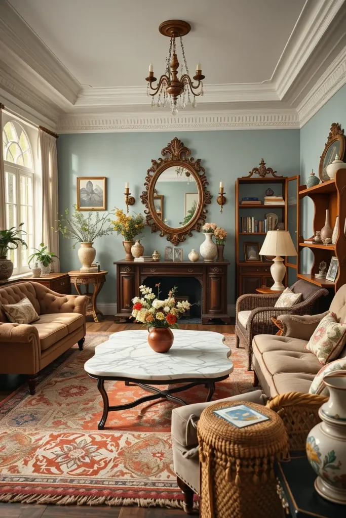 62 Living Room Ideas with Vintage Charm to Inspire Your Timeless Interior