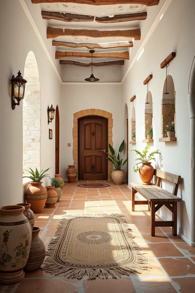 61 Mediterranean Hallways Ideas to Transform Your Entryway with Style