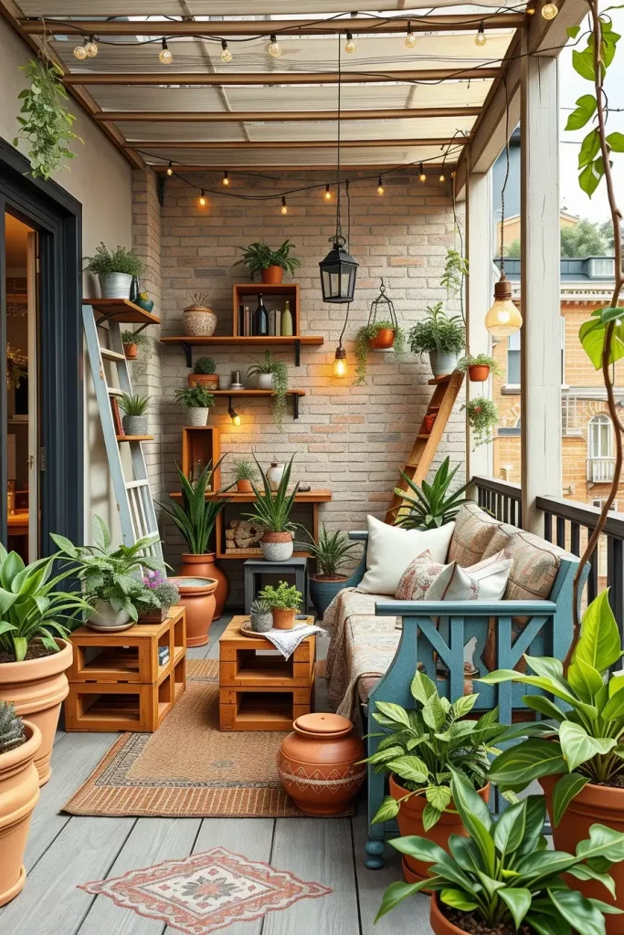 61 Bohemian Balcony Decor Ideas to Transform Your Outdoor Space into a Relaxing Oasis