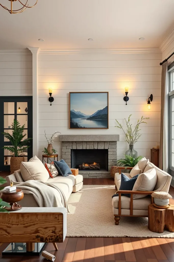 65 Stunning Farmhouse Living Room Ideas to Inspire Cozy and Stylish Spaces