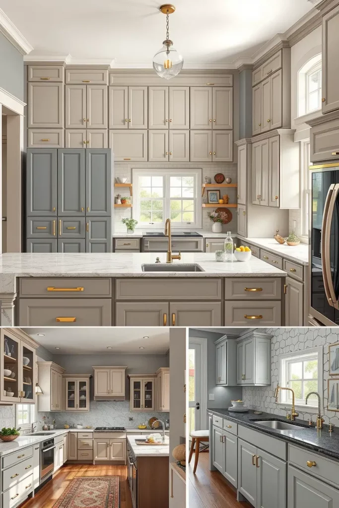 63 Gray Kitchen Cabinets Ideas to Inspire Your Next Kitchen Makeover