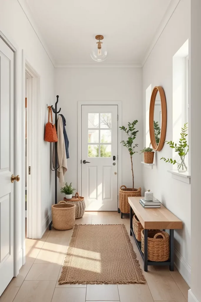61 Modern Rustic Hallway Ideas to Elevate Your Entryway with Warmth and Style