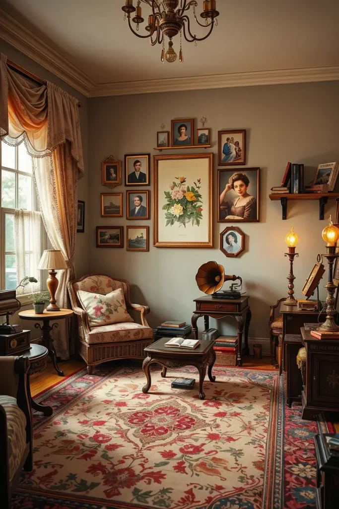 62 Living Room Ideas with Vintage Charm to Inspire Your Timeless Interior