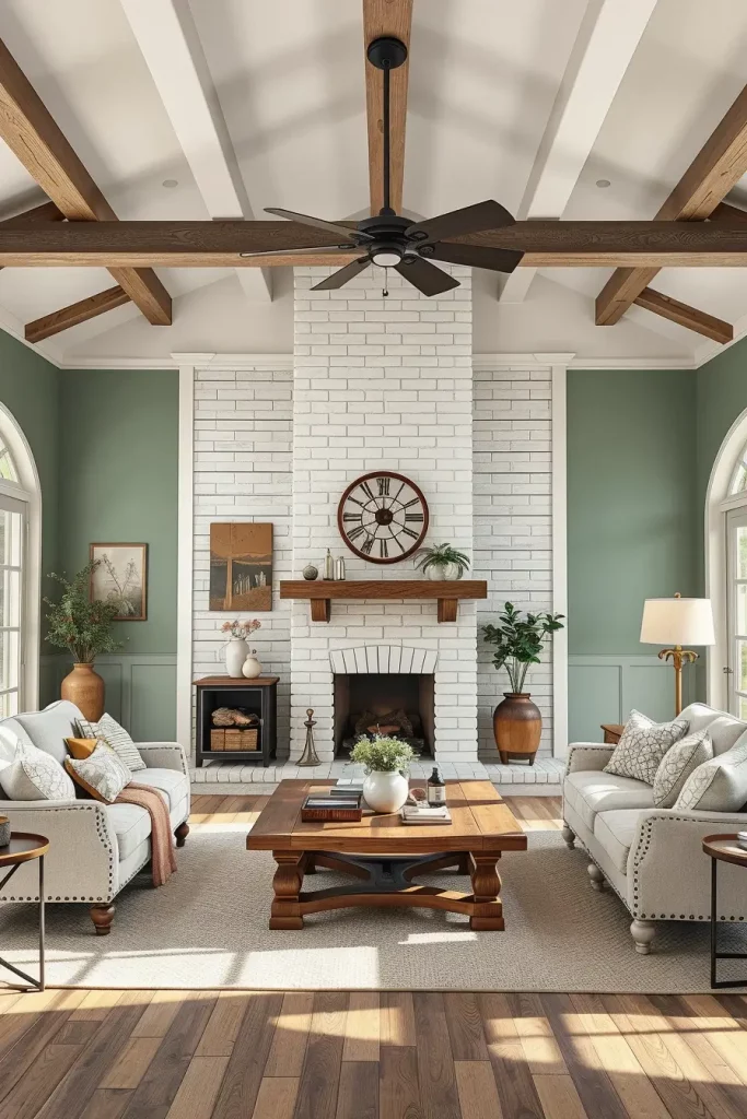 65 Stunning Farmhouse Living Room Ideas to Inspire Cozy and Stylish Spaces