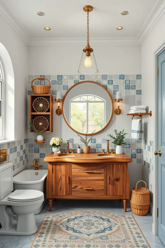 60 Mediterranean Bathroom Ideas to Create a Serene Coastal Oasis