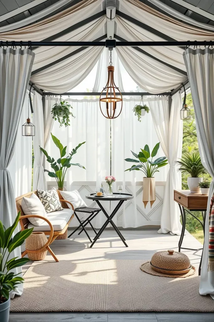 63 Cozy Gazebo Decor Ideas to Transform Your Outdoor Space into a Relaxing Retreat