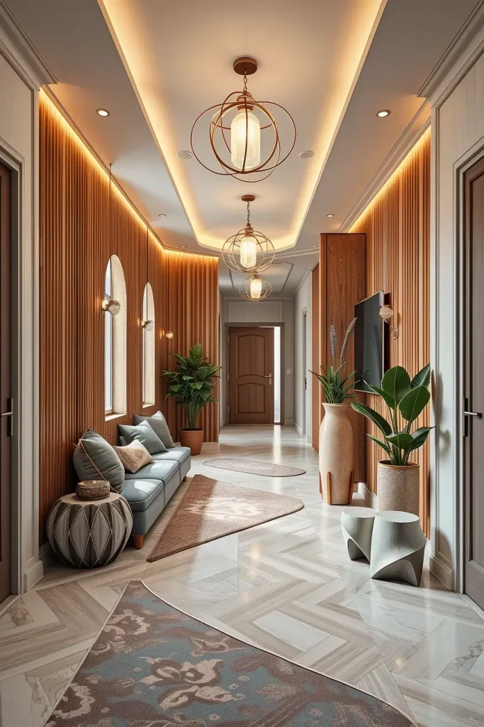 Unusual Designer Hallways: 66 Bold Ideas to Redefine Transitional Spaces