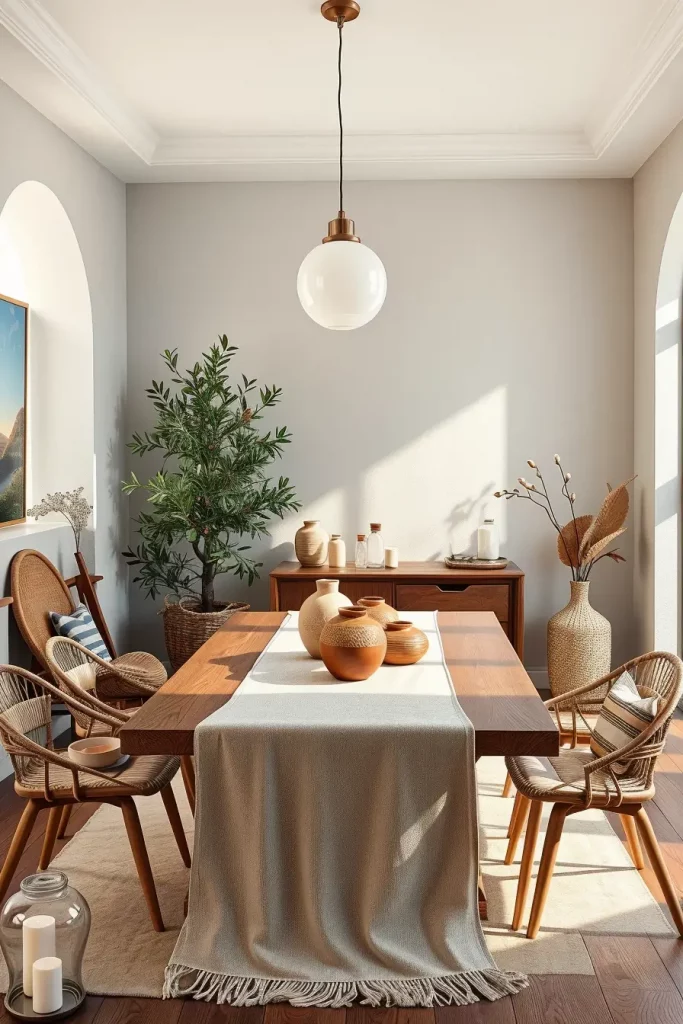 64 Organic Modern Dining Room Ideas for a Natural Yet Stylish Look