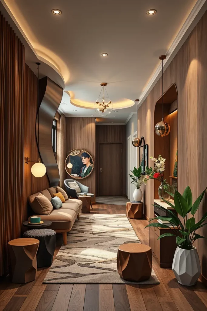 Unusual Designer Hallways: 66 Bold Ideas to Redefine Transitional Spaces
