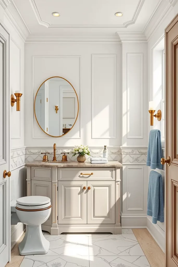 59 Classic Small Bathroom Ideas That Combine Timeless Elegance and Smart Design