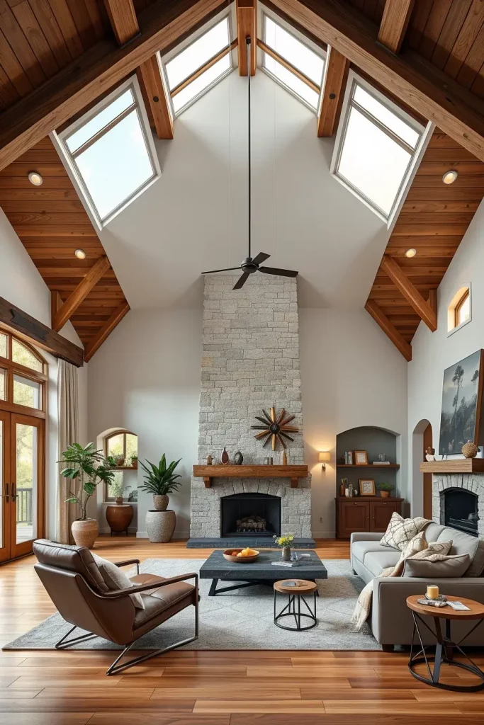 63 Modern Rustic Living Room Ideas for a Cozy Yet Contemporary Space