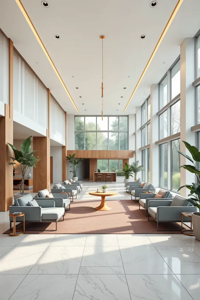 68 Minimalist Lobby Concepts to Elevate Modern Interior Design