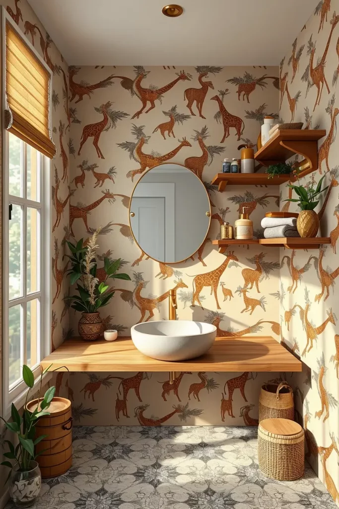 Animal Prints in the Bathroom: 59 Wildly Stylish Decor Ideas for a Bold Interior