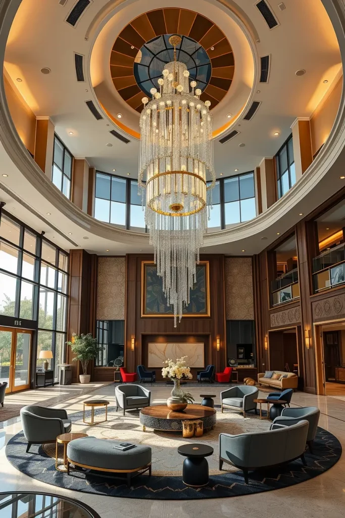 59 Sophisticated Lobby Designs That Define Modern Elegance