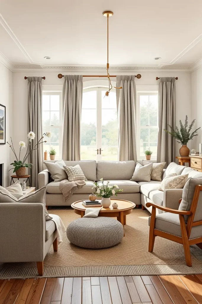 65 Stunning Farmhouse Living Room Ideas to Inspire Cozy and Stylish Spaces