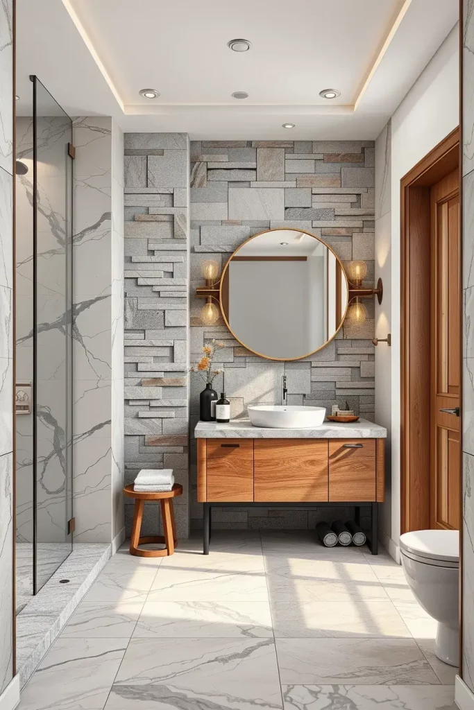 63 Modern Rustic Bathroom Ideas That Blend Comfort and Style