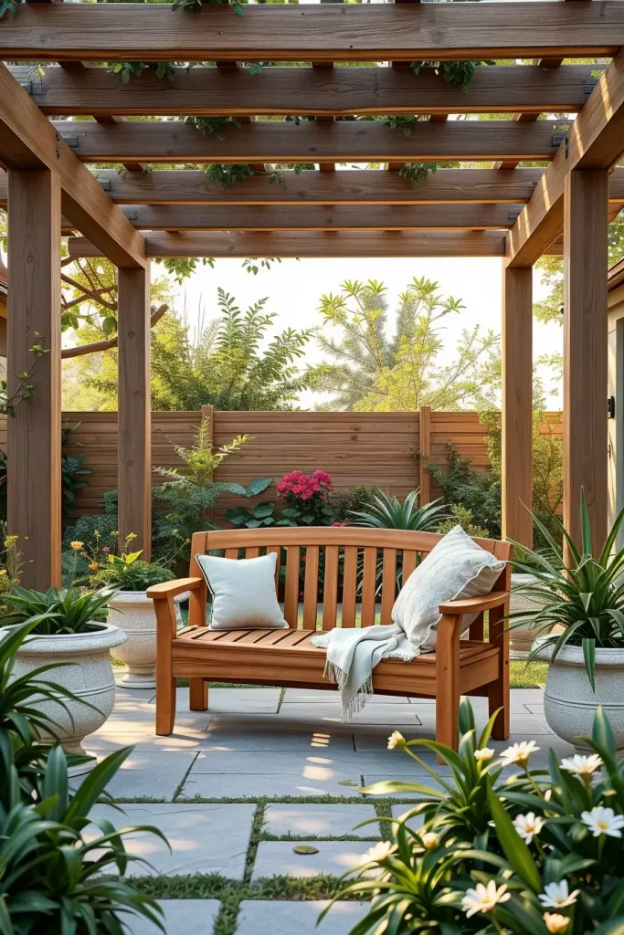 63 Elegant Garden Bench Ideas to Elevate Your Outdoor Space with Style