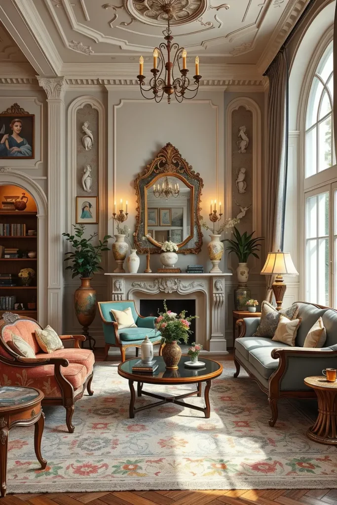 62 Living Room Ideas with Vintage Charm to Inspire Your Timeless Interior