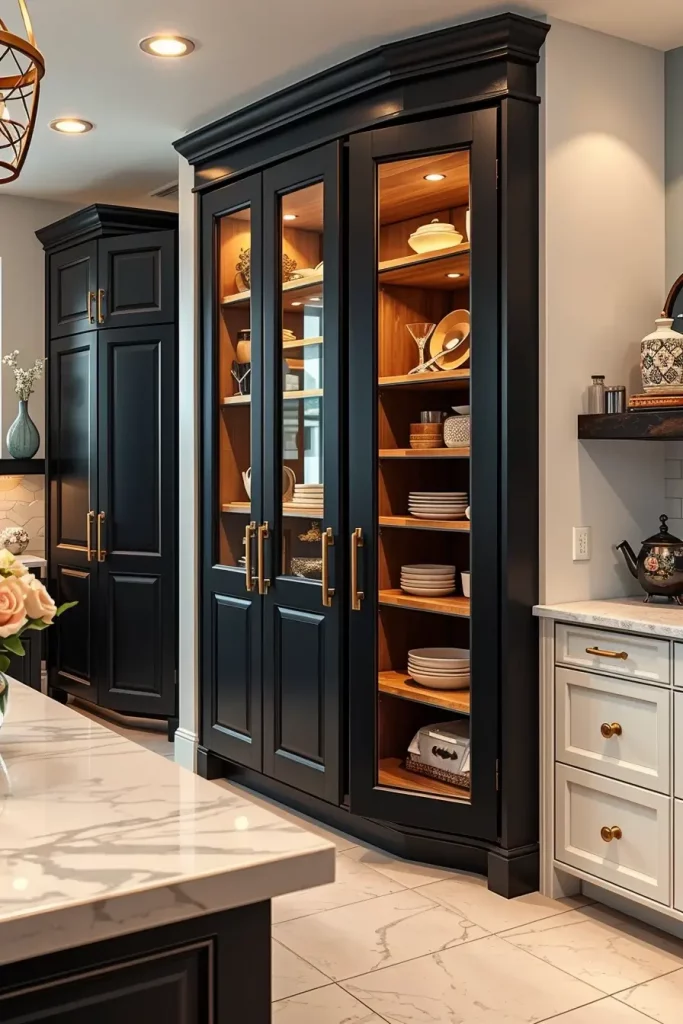 62 Pantry Ideas with Cabinets to Maximize Style and Storage