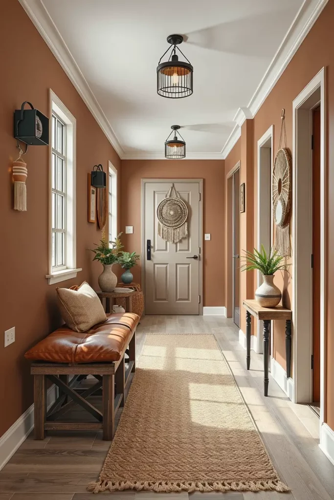 61 Modern Rustic Hallway Ideas to Elevate Your Entryway with Warmth and Style