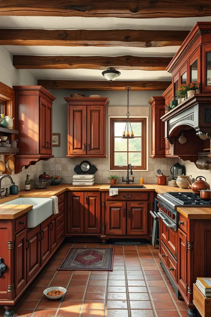 61 Stunning Red Kitchen Cabinets Ideas to Transform Your Space