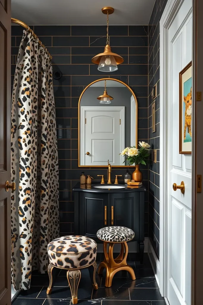 Animal Prints in the Bathroom: 59 Wildly Stylish Decor Ideas for a Bold Interior