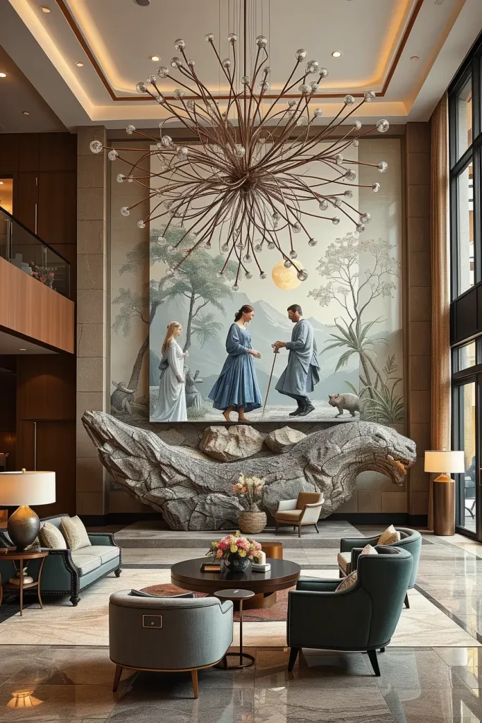 59 Sophisticated Lobby Designs That Define Modern Elegance