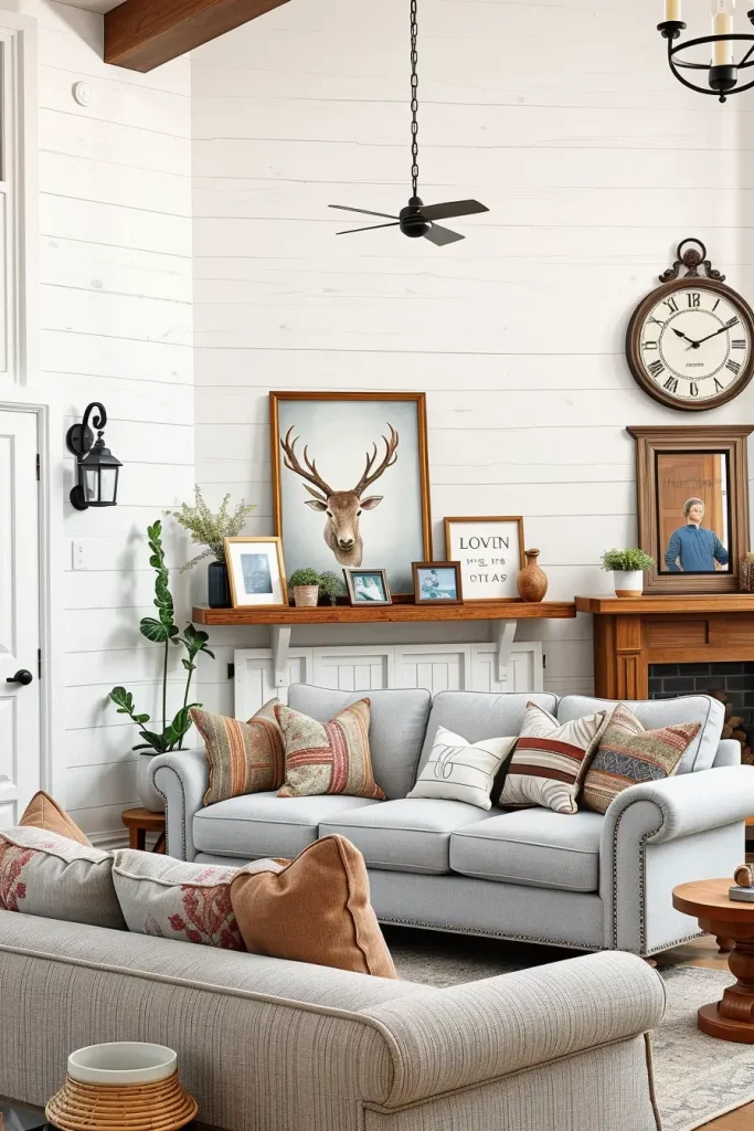 65 Stunning Farmhouse Living Room Ideas to Inspire Cozy and Stylish Spaces