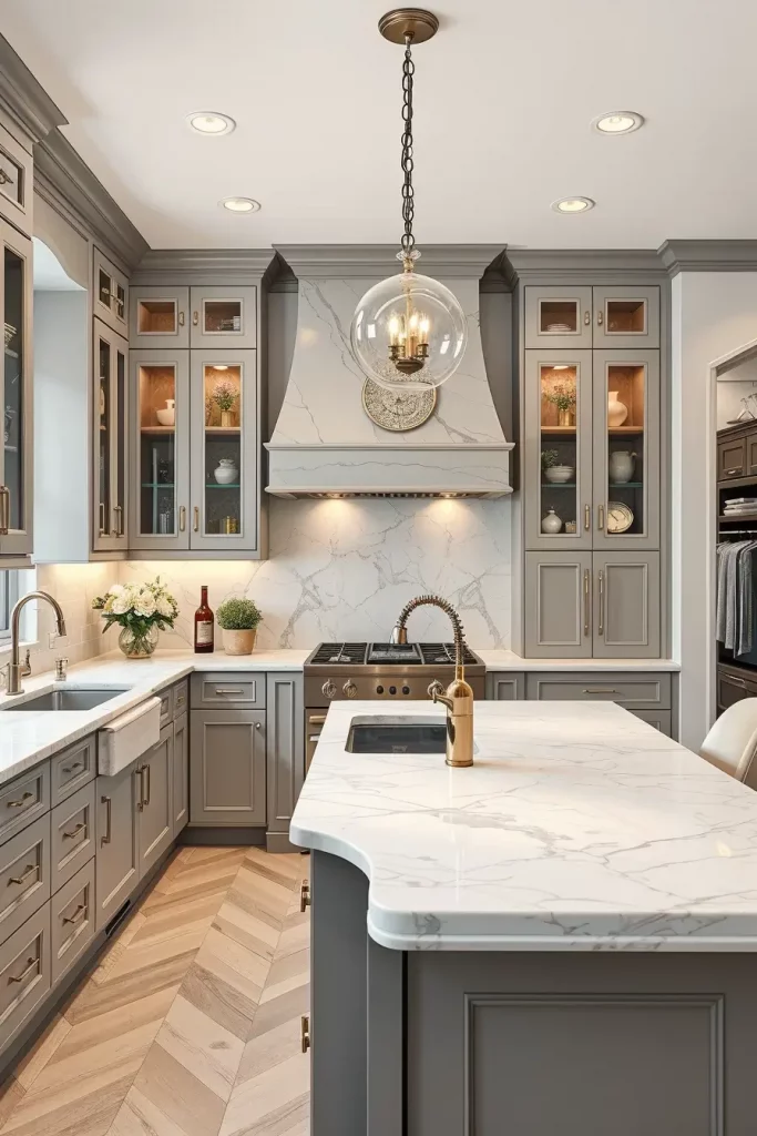 63 Gray Kitchen Cabinets Ideas to Inspire Your Next Kitchen Makeover